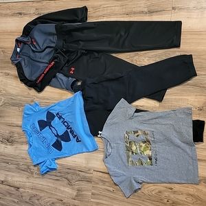 Under Armour Boys Lot Size 7